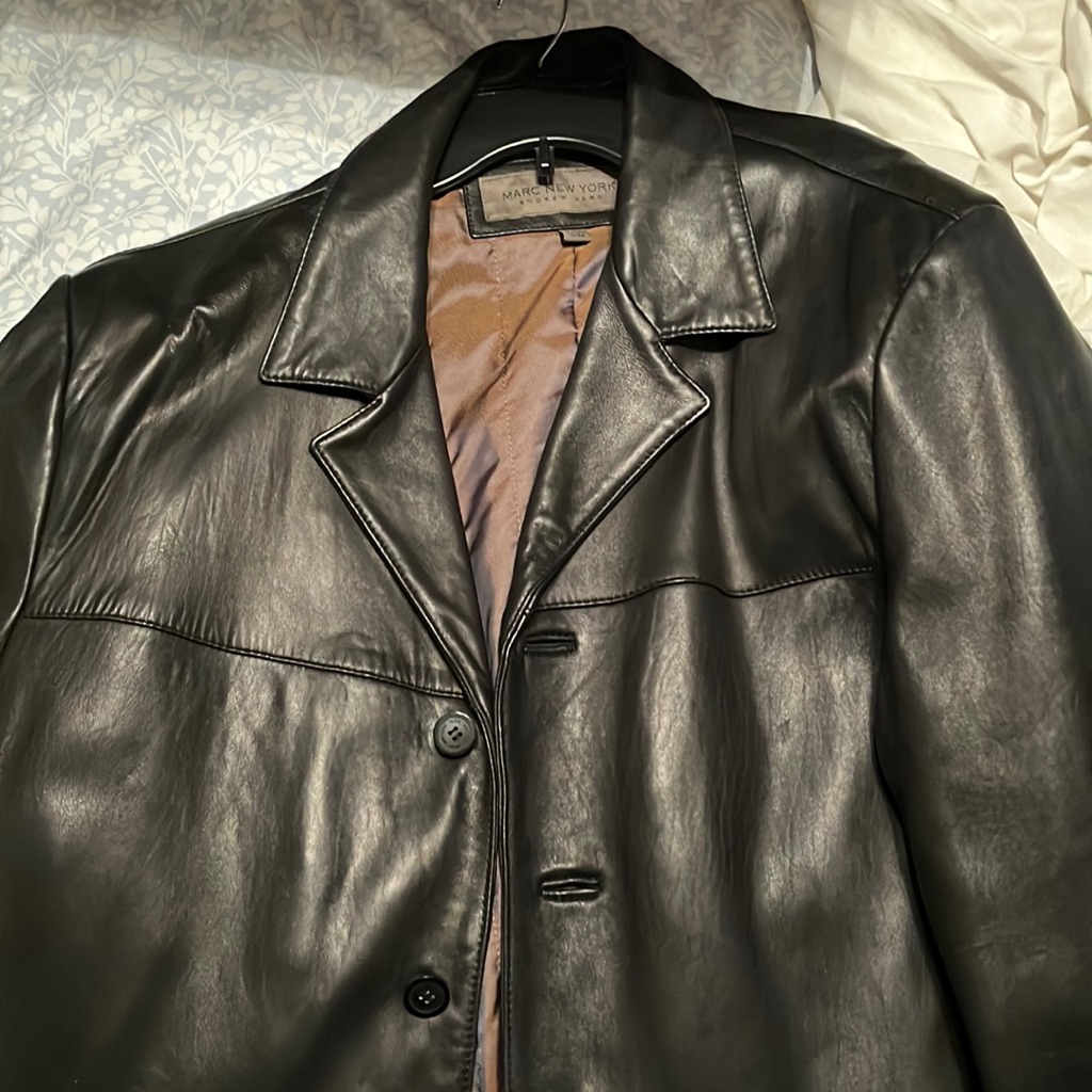 Brand New Vintage Marc Ny Leather Jacket